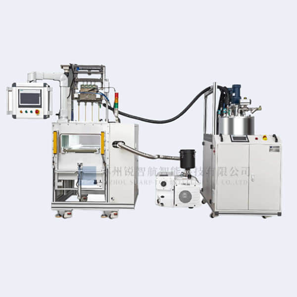 Vacuum dispensing machine