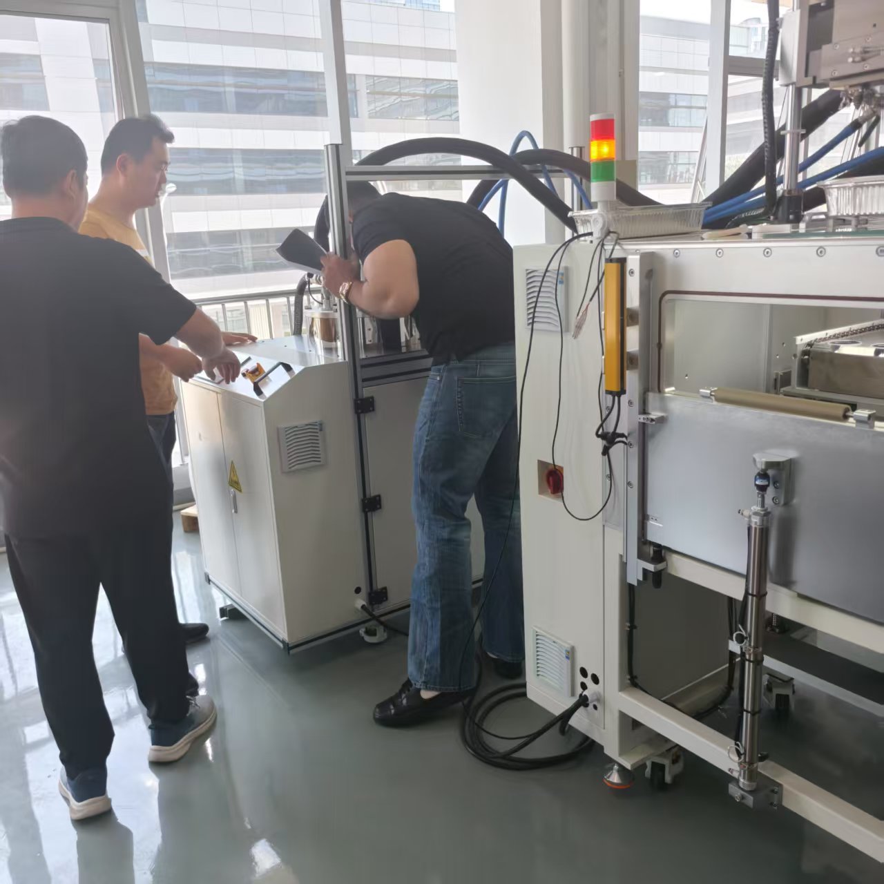 Indian Client Visits SHARP-TOP for Equipment Inspection — Leaves Fully Satisfied