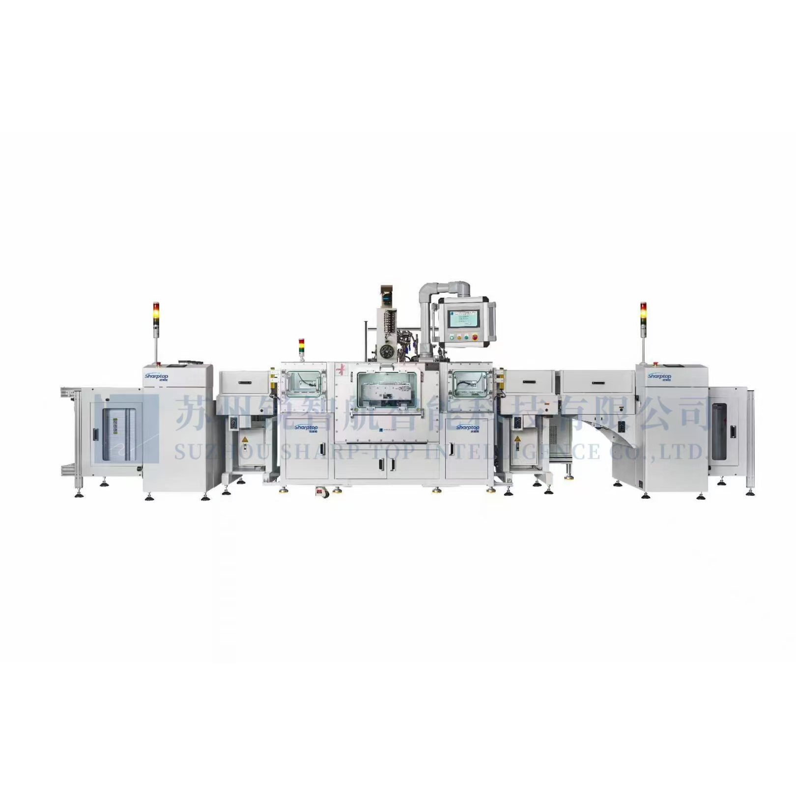 Inline Three-Stage Vacuum Potting Line