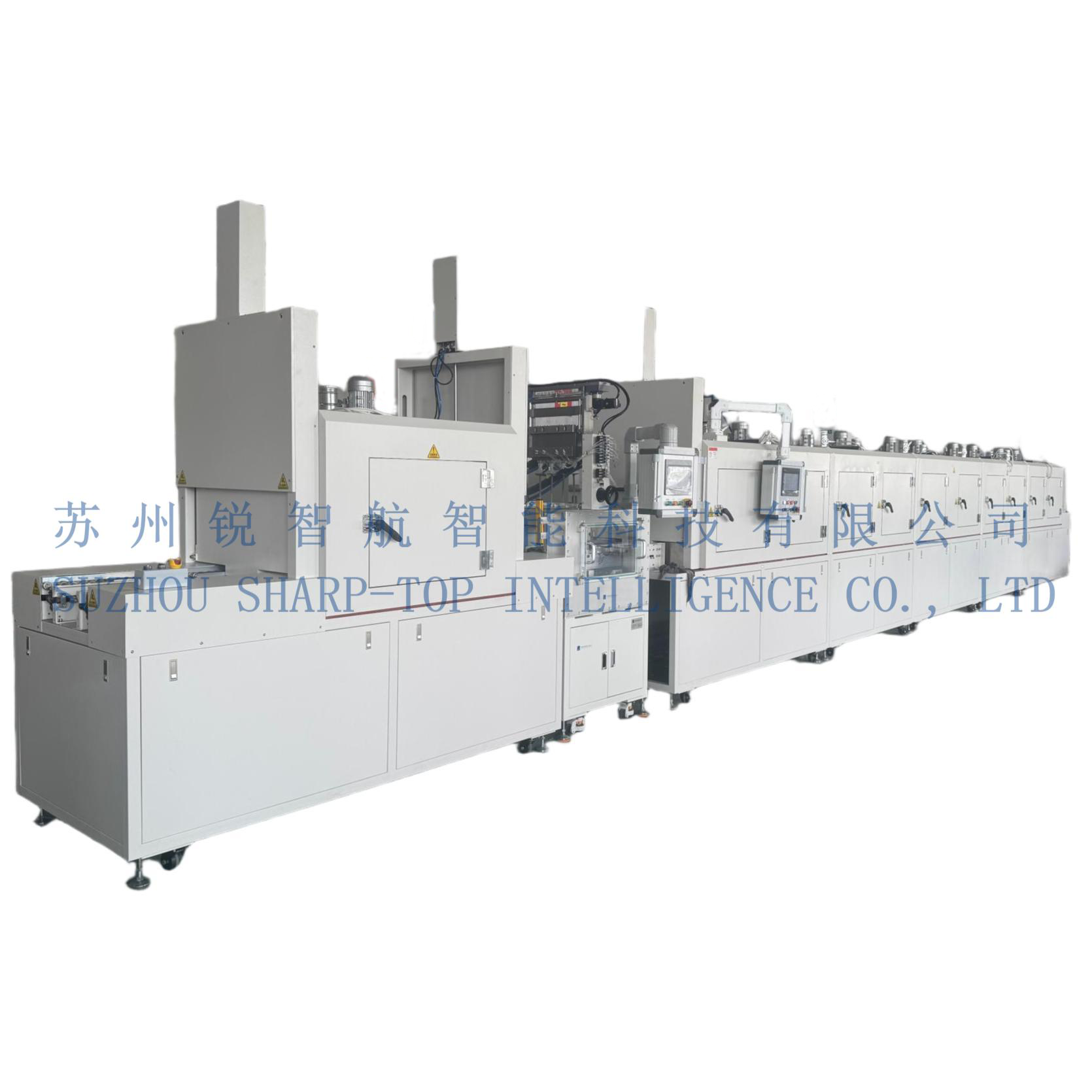 Inline Vacuum Potting Line for Automated Glue Injection 